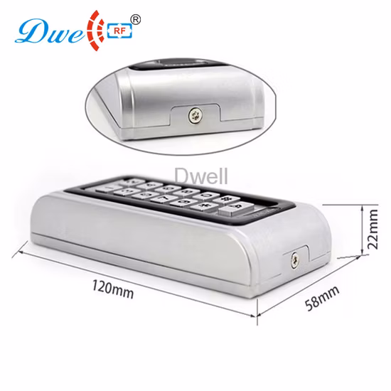 짧은 근접 범위 5cm를 가진 독립형 키패드 RFID 카드 판독기